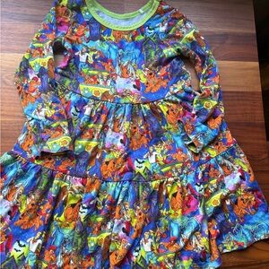 Showstoppers Scooby-Doo Bamboo Dress 🐾 2T – Vibrant & Soft!
